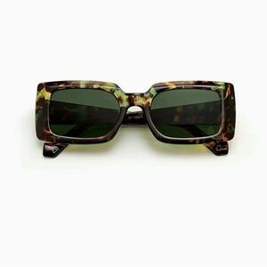 Szade Rectangle Retro Sunglasses